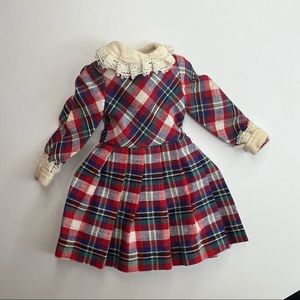 Vintage Skipper #1928 Rainy Day Checkers Plaid Dress Mattel
